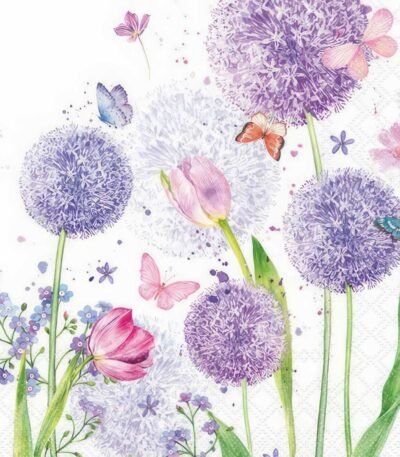 Decoupage Paper Napkins - Flower Beauty