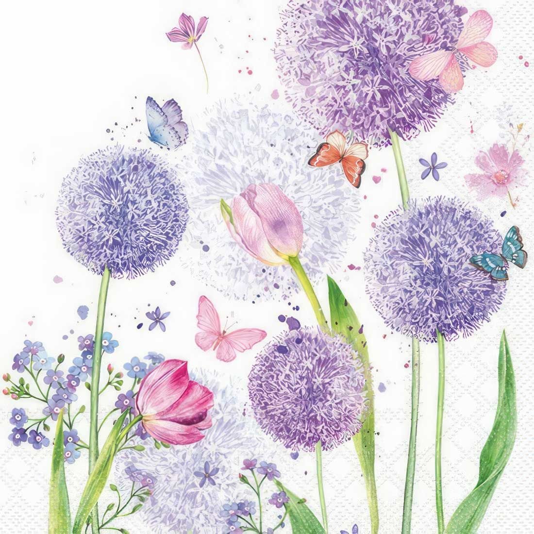 Decoupage Paper Napkins - Flower Beauty - The Tissue Store Decoupage Paper Napkins - Flower Beauty