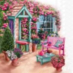 Decoupage Paper Napkins - Garden View