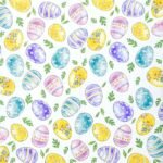 Decoupage Paper Napkins - Watercolour Easter Eggs