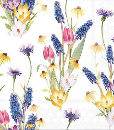 Decoupage Paper Napkins - Hello Spring