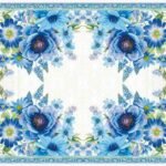 Decoupage Paper Napkins - Springtime Blues
