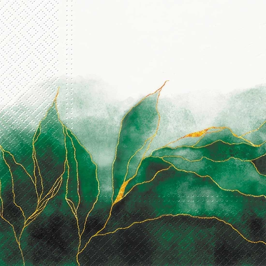 Decoupage Paper Napkins - Green Dream - The Tissue Store Decoupage Paper Napkins - Green Dream