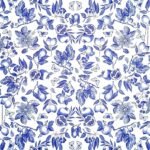 Decoupage Paper Napkins - Blue Toile