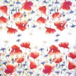 Decoupage Paper Napkins - Poppies And Cornflowers