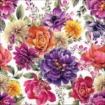 Decoupage Paper Napkins - Anne White