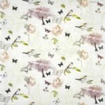 Decoupage Paper Napkins - Birds And Butterflies Green