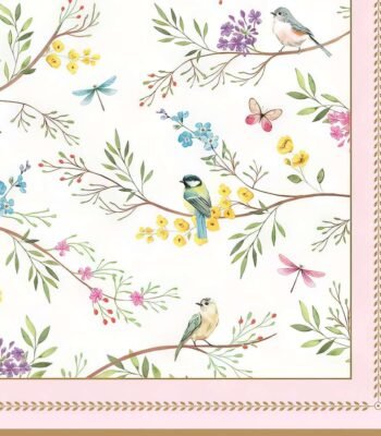Decoupage Paper Napkins - Birds Melody