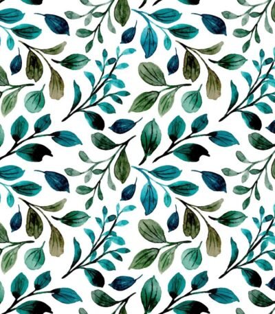 Decoupage Paper Napkins - Petrol Branches Pattern