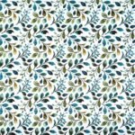 Decoupage Paper Napkins - Petrol Branches Pattern