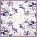 Decoupage Paper Napkins - Lilac Summertime