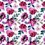 Decoupage Paper Napkins - Lilac Floral Pattern