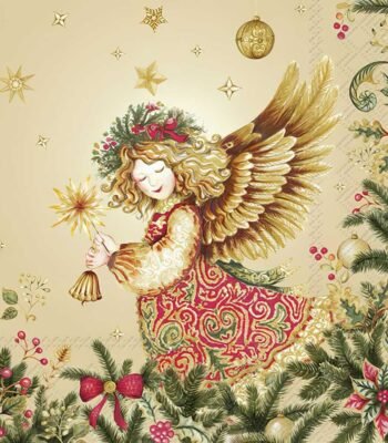 Decoupage Paper Napkins - Opulent Angel