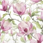 Decoupage Paper Napkins - Blooming Magnolia