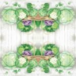 Decoupage Paper Napkins - Cabbage - Image 2