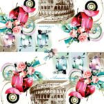 Decoupage Paper Napkins - Vespa Di Roma - Image 2