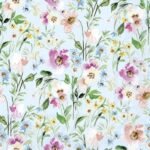 Decoupage Paper Napkins - Beauty Of Spring Light Blue