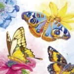 Decoupage Paper Napkins - Garden Beauties