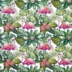 Decoupage Paper Napkins - Tropical Flamingo - Image 2