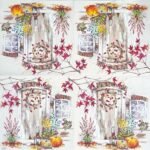 Decoupage Paper Napkins - Wonderful Autumn Cream - Image 2