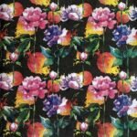 Decoupage paper Nora Black