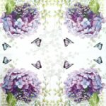 Decoupage Paper Napkins - Hydrangea Ball - Image 2