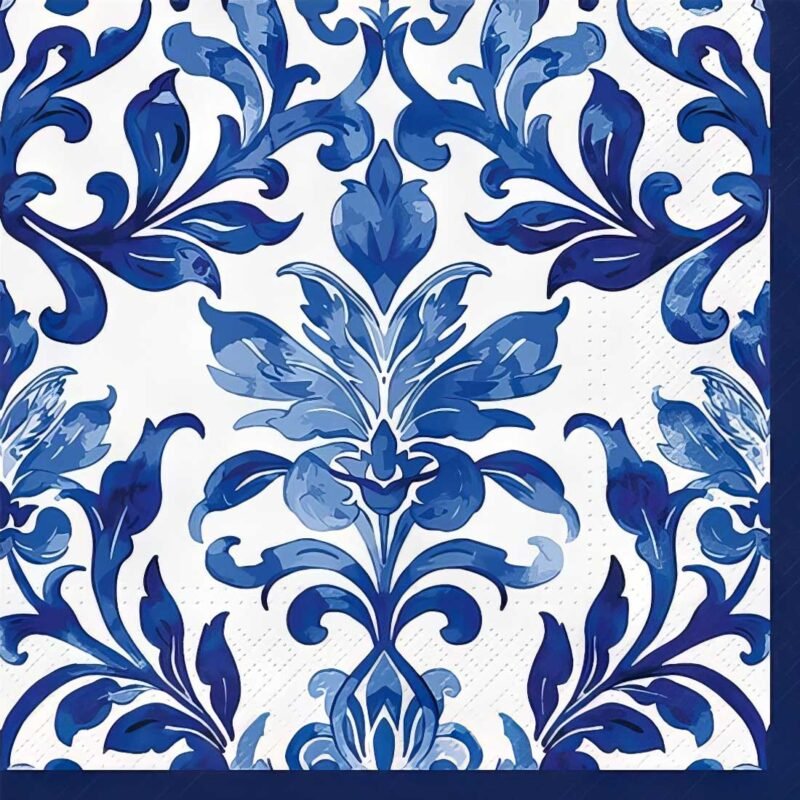 Buy decoupage paper napkin Indigo Weave