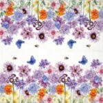 Decoupage Napkins - Garden of Flowers