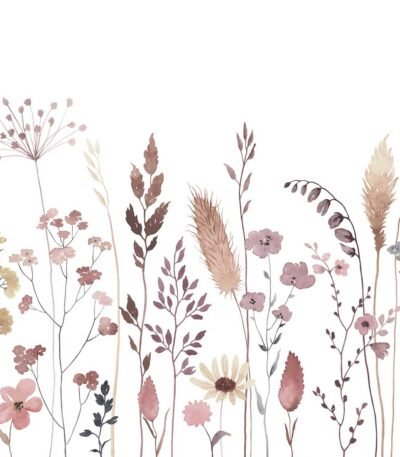 Decoupage Paper Napkins Wildflowers