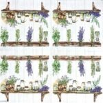 Decoupage Paper Napkins - Herb Kitchen - Image 2