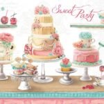 Decoupage Paper Napkins - Sweet Party