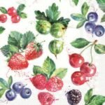Decoupage Paper Napkins - Sweet Fruits