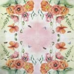 Decoupage Paper Napkins - Bouquet Of Poppies - Image 2
