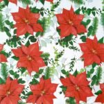 Decoupage Paper Napkins - Floral Christmas - Image 2
