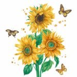Decoupage Paper Napkins - Sunshine Bloom