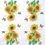 Decoupage Paper Napkins - Sunshine Bloom - Image 2