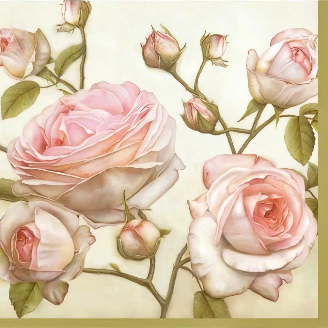Beauty-Roses-SDL-085000-PAW-Sp.-z-o.o.-topaz Decoupage Paper Napkins - Beauty Roses - Image 1