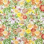 Decoupage Paper Napkins - Sunlit Blooms - Image 2