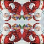 Decoupage Paper Napkins - Santa Surprise - Image 2